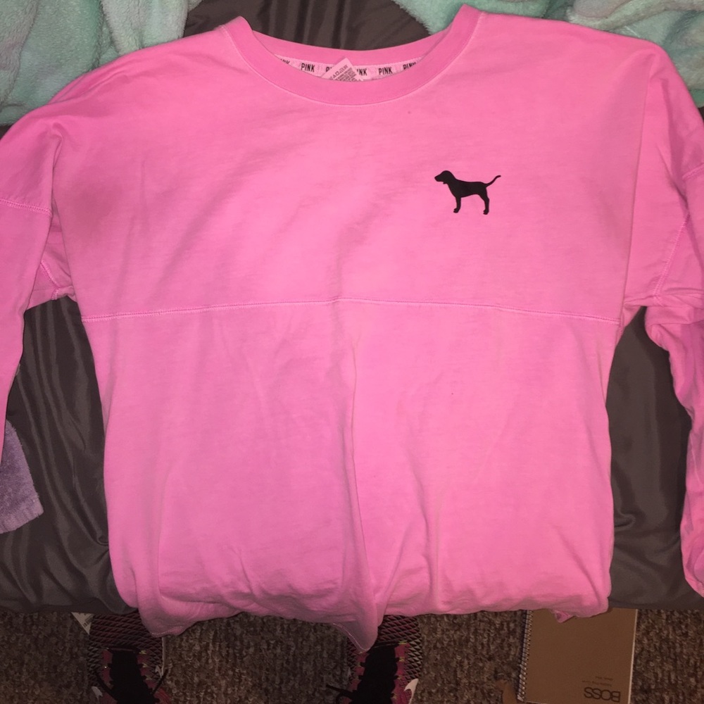 PINK Varsity long sleeve